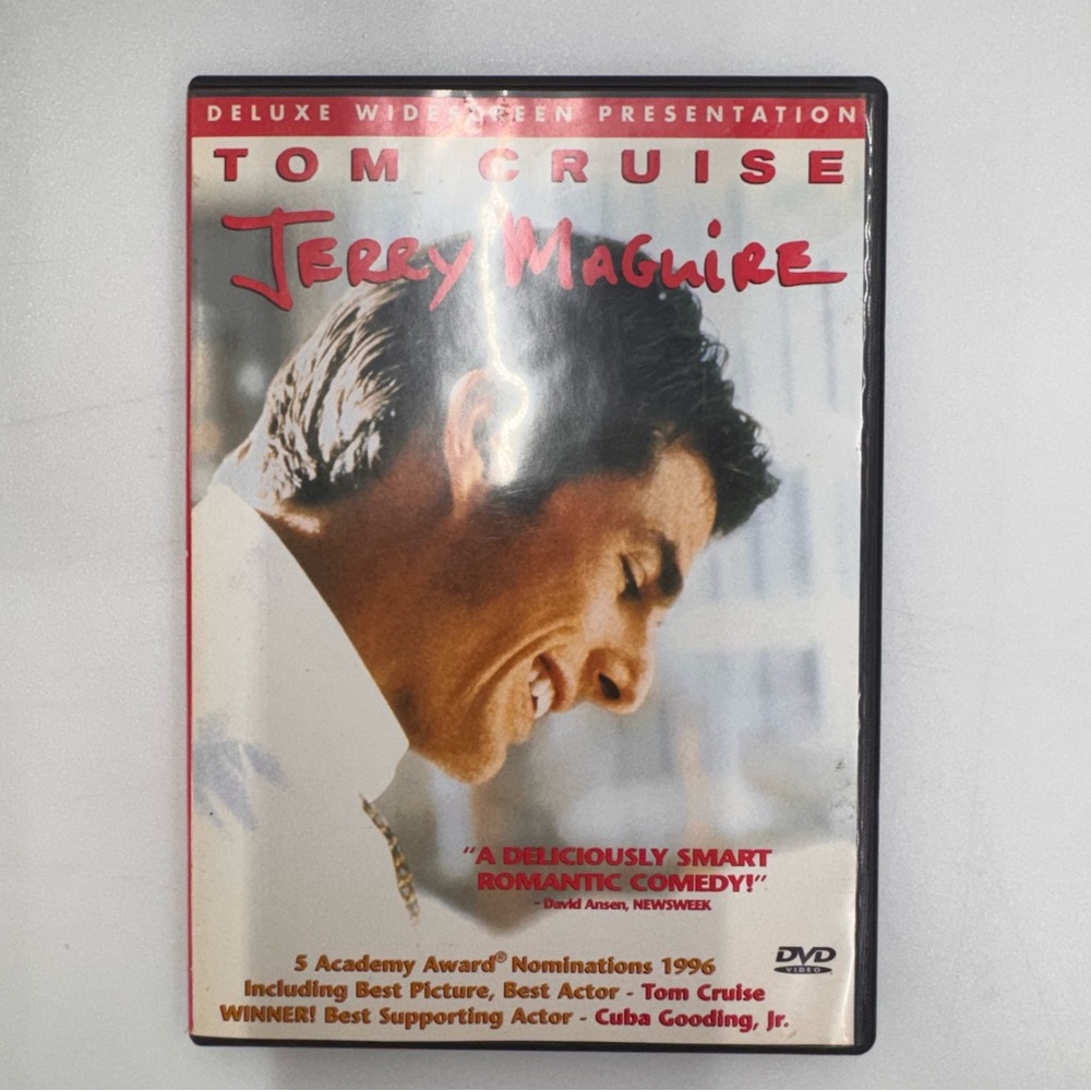 Jerry Maguire (DVD, 1996) Tom Cruise - Tested, Working